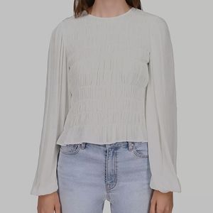 Sanctuary Smocked Top